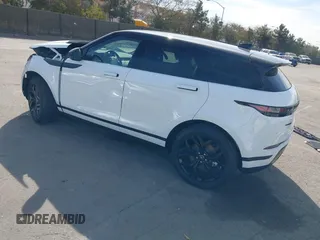 2023 Land Rover Range Rover Evoque SE with VIN SALZP2FX5PH225960, listed as a IAAI auction lot 41685837 with 7,970 mi miles. Bid and sale history available at carsss.com. Image 3.