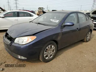 2009 Hyundai Elantra SE z VIN KMHDU46DX9U799312, wystawiony jako Copart lot #59078665 z przebiegiem 96 630 mil mil oraz Szkoda całkowita • Salvage title. Historia ofert i sprzedaży dostępna na DreamBid. Obrazek 1.