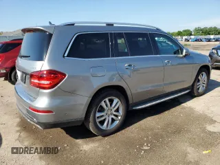 2017 Mercedes-Benz GLS 450 with VIN 4JGDF6EE5HA740510, listed as a Copart auction lot 62534925 with 137,849 mi miles and Clean title. Bid and sale history available at DreamBid. Image 3.