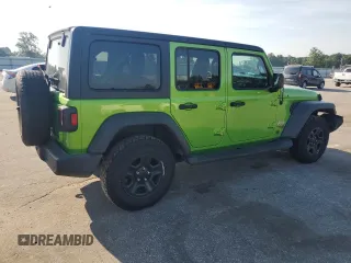 2019 Jeep Wrangler Unlimited Sport с VIN 1C4HJXDG3KW568971, выставлен на аукционе Copart как лот 61813995 с пробегом 80 397 миль миль и Списание • Salvage title. История ставок и продаж доступна на DreamBid. Изображение 3.