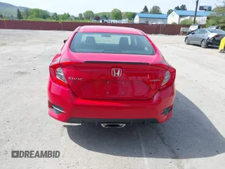 2021 Honda Civic Sport with VIN 2HGFC2F84MH536320, listed as a IAAI auction lot 42145631 with 50,664 mi miles and . Bid and sale history available at DreamBid. Image 17.