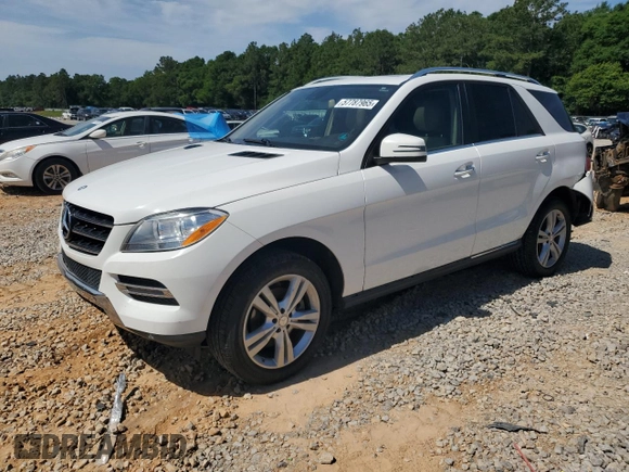 2015 Mercedes-Benz M 350 with VIN 4JGDA5JB6FA617820, listed as a Copart auction lot 57787965 with 135,285 mi miles and Salvage title. Bid and sale history available at DreamBid. Image 1.