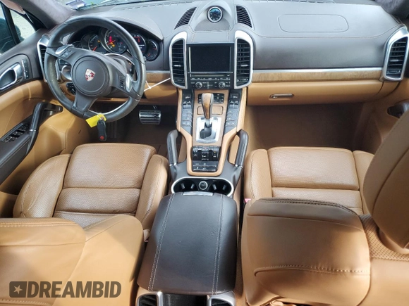 2012 Porsche Cayenne Turbo with VIN WP1AC2A25CLA80579, listed as a Copart auction lot 73360714 with 88,302 mi miles and Salvage title. Bid and sale history available at DreamBid. Image 8.