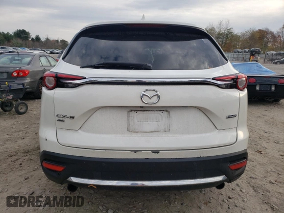 2016 Mazda CX-9 Grand Touring with VIN JM3TCBDY0G0125548, listed as a Copart auction lot 79030064 with 150,056 mi miles and Salvage title. Bid and sale history available at DreamBid. Image 6.