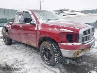 2007 Dodge Ram 1500 SLT with VIN 1D7HU18267S191267, listed as a IAAI auction lot 41620262 with 0 mi miles. Bid and sale history available at carsss.com. Image 1.