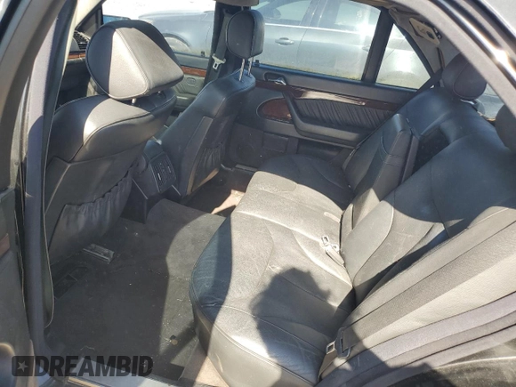 1999 Mercedes-Benz S 320/430/500 z VIN WDBGA51GXXA429668, wystawiony jako Copart lot #48820725 z przebiegiem Nie podano mil oraz Czysty tytuł • Clean title. Historia ofert i sprzedaży dostępna na DreamBid. Obrazek 10.