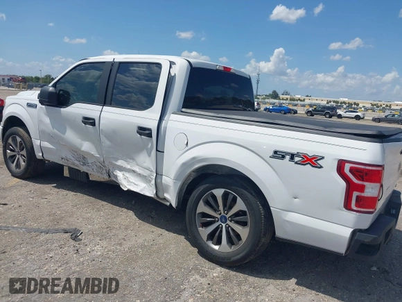 2019 Ford F-150 XL with VIN 1FTEW1CP9KKC27035, listed as a IAAI auction lot 41994993 with 125,879 mi miles and . Bid and sale history available at carsss.com. Image 3.