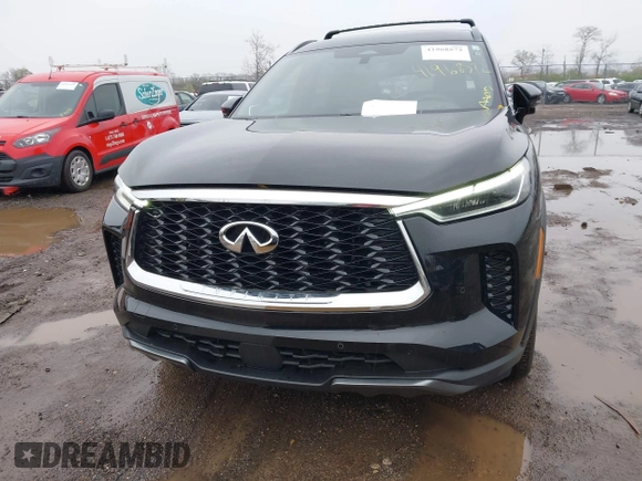 2023 Infiniti QX60 Autograph z VIN 5N1DL1HU6PC363624, wystawiony jako IAAI lot #41968572 z przebiegiem 26 985 mil mil oraz . Historia ofert i sprzedaży dostępna na DreamBid. Obrazek 12.