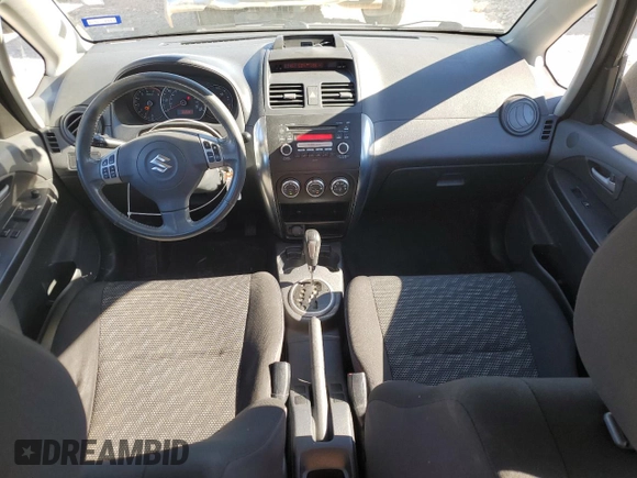 2008 Suzuki SX4 Regional Edition with VIN JS2YA413285105160, listed as a Copart auction lot 84409534 with 93,581 mi miles and Salvage Title. Bid and sale history available at DreamBid. Image 8.