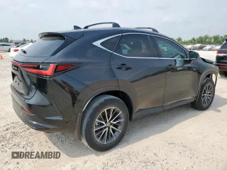 2025 Lexus NX 250 with VIN 2T2ADCAZ2SC022917, listed as a Copart auction lot 57884435 with 5,740 mi miles and Salvage title. Bid and sale history available at DreamBid. Image 3.