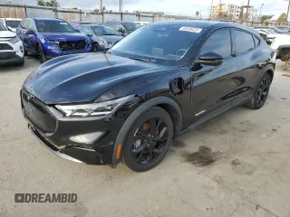 2024 Ford Mustang Mach-E Select with VIN 3FMTK1SU2RMA06594, listed as a Copart auction lot 50938425 with 15,584 mi miles and Salvage Title. Bid and sale history available at DreamBid. Image 1.