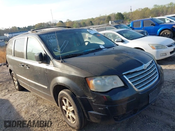 2010 Chrysler Town & Country Touring with VIN 2A4RR5D14AR315480, listed as a IAAI auction lot 41886169 with 1 mi miles. Bid and sale history available at carsss.com. Image 1.