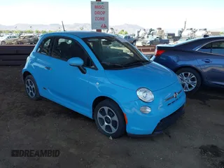 2015 FIAT 500e с VIN 3C3CFFGE6FT503161, выставлен на аукционе IAAI как лот 42583326 с пробегом 21 162 миль миль и . История ставок и продаж доступна на DreamBid. Изображение 1.