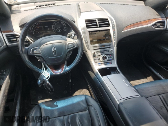 2019 Lincoln MKZ Reserve II with VIN 3LN6L5E93KR617686, listed as a Copart auction lot 59382415 with 53,562 mi miles and Salvage title. Bid and sale history available at DreamBid. Image 8.