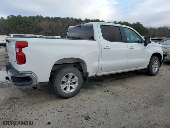 2019 Chevrolet Silverado 1500 LT with VIN 1GCPWCEK4KZ324060, listed as a Copart auction lot 87832455 with 49,591 mi miles and Salvage Title. Bid and sale history available at carsss.com. Image 3.