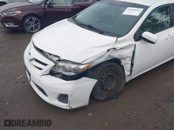 2011 Toyota Corolla L with VIN 2T1BU4EE1BC693128, listed as a IAAI auction lot 41948555 with 135,263 mi miles. Bid and sale history available at carsss.com. Image 6.