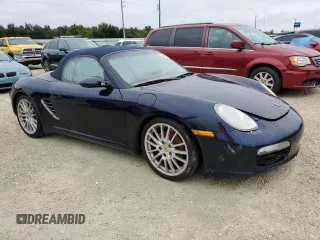 2005 Porsche Boxster с VIN WP0CA29875U713041, выставлен на аукционе Copart как лот 74948004 с пробегом Не указан миль и Списание • Salvage title. История ставок и продаж доступна на DreamBid. Изображение 4.