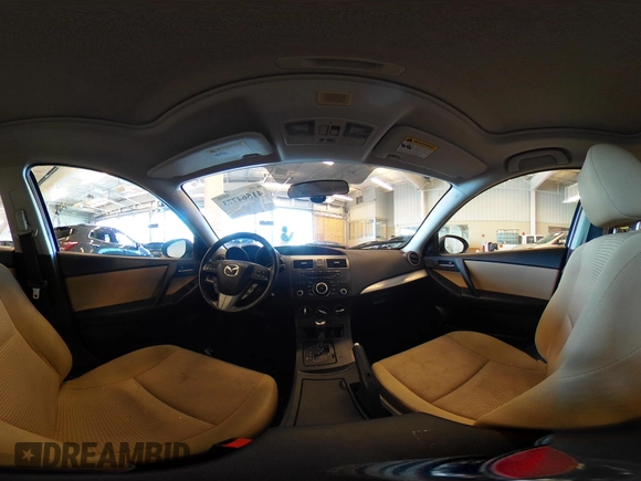 2012 Mazda Mazda3 i Touring with VIN JM1BL1V72C1663712, listed as a IAAI auction lot 41564773 with 181,151 mi miles. Bid and sale history available at carsss.com. Image 19.