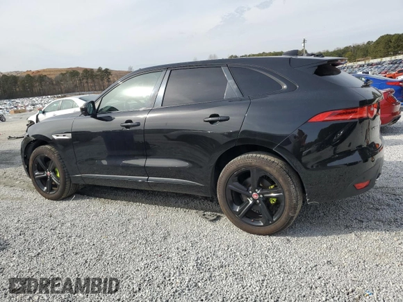 2017 Jaguar F-Pace 20d R-Sport with VIN SADCL2BN1HA085899, listed as a Copart auction lot 43330975 with 104,596 mi miles and Clean Title. Bid and sale history available at DreamBid. Image 2.