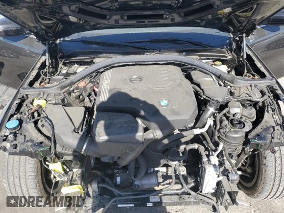 2019 BMW 3 Series 330i with VIN 3MW5R1J53K8A05694, listed as a Copart auction lot 47048555 with 13,629 mi miles and Salvage Title. Bid and sale history available at carsss.com. Image 11.