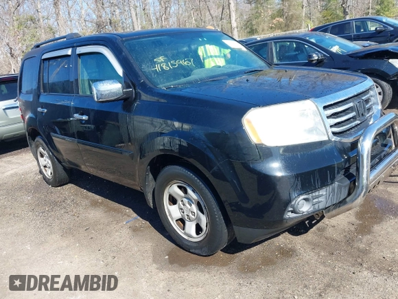 2015 Honda Pilot LX with VIN 5FNYF4H26FB075357, listed as a IAAI auction lot 41815967 with 192,422 mi miles. Bid and sale history available at carsss.com. Image 1.