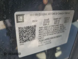 2019 Cadillac XTS Luxury with VIN 2G61M5S35K9150324, listed as a Copart auction lot 48564515 with 153,178 mi miles and Salvage title. Bid and sale history available at DreamBid. Image 14.