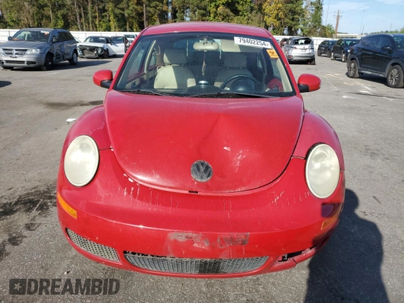 2010 Volkswagen Beetle with VIN 3VWPW3AG8AM014668, listed as a Copart auction lot 79402254 with 165,338 mi miles and Salvage title. Bid and sale history available at DreamBid. Image 5.