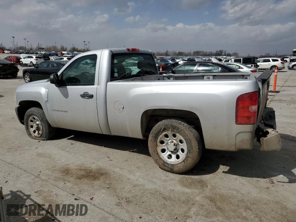 2010 Chevrolet Silverado 1500 Work Truck with VIN 1GCPCPEX8AZ263693, listed as a Copart auction lot 49038045 with 132,268 mi miles and Salvage Title. Bid and sale history available at DreamBid. Image 2.