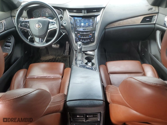 2014 Cadillac CTS Sedan Premium AWD with VIN 1G6AZ5S37E0131984, listed as a Copart auction lot 46326795 with 78,612 mi miles and Salvage Title. Bid and sale history available at carsss.com. Image 8.