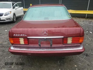 1986 Mercedes-Benz 420 with VIN WDBCA35D7GA275231, listed as a Copart auction lot 68381924 with 239,977 mi miles and Clean Title. Bid and sale history available at carsss.com. Image 6.
