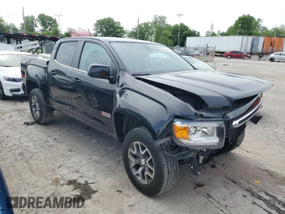 2016 GMC Canyon 4WD SLE with VIN 1GTG6CE31G1317825, listed as a Copart auction lot 53458404 with 102,918 mi miles and Salvage Title. Bid and sale history available at carsss.com. Image 4.