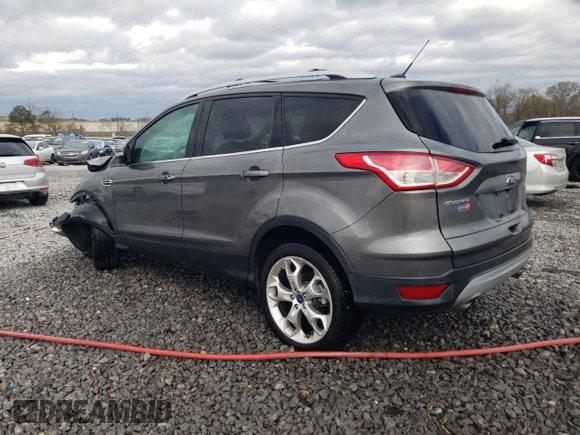 2013 Ford Escape Titanium with VIN 1FMCU0J95DUD31827, listed as a Copart auction lot 50052385 with 103,348 mi miles and Salvage Title. Bid and sale history available at carsss.com. Image 2.