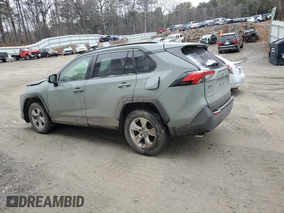 2020 Toyota RAV4 XLE with VIN JTMP1RFV4LD048990, listed as a Copart auction lot 85850564 with 122,230 mi miles and Salvage Title. Bid and sale history available at carsss.com. Image 2.