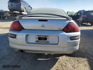 2002 Mitsubishi Eclipse RS with VIN 4A3AC34G92E006127, listed as a Copart auction lot 82040164 with 177,185 mi miles and Salvage Title. Bid and sale history available at carsss.com. Image 6.