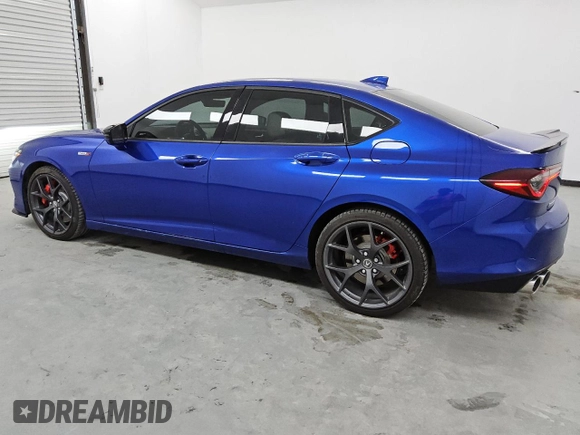 2023 Acura TLX Type S w/Performance Tire with VIN 19UUB7F92PA001439, listed as a Copart auction lot 49697365 with 10,503 mi miles and Clean Title. Bid and sale history available at carsss.com. Image 2.