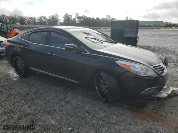 2016 Hyundai Azera Limited with VIN KMHFH4JG2GA508105, listed as a Copart auction lot 56528964 with 0 mi miles and Non Repairable. Bid and sale history available at carsss.com. Image 4.