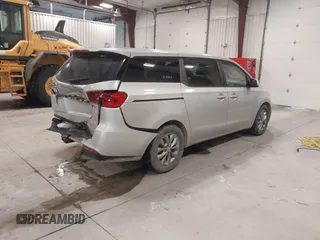 2021 Kia Sedona LX with VIN KNDMB5C18M6673537, listed as a IAAI auction lot 41248120 with 50,255 mi miles. Bid and sale history available at carsss.com. Image 4.