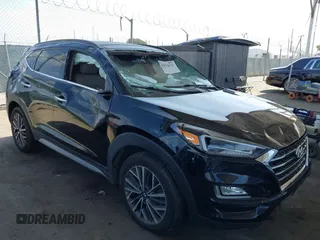 2020 Hyundai Tucson Ultimate with VIN KM8J33AL8LU216676, listed as a IAAI auction lot 42574111 with 45,157 mi miles and . Bid and sale history available at DreamBid. Image 1.