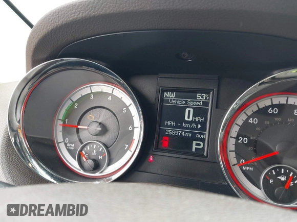 2012 Dodge Durango Crew with VIN 1C4RDHDG8CC109035, listed as a IAAI auction lot 41786444 with 258,974 mi miles and . Bid and sale history available at DreamBid. Image 7.