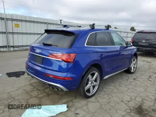 2022 Audi SQ5 Premium Plus with VIN WA1B4AFY7N2049525, listed as a Copart auction lot 54651604 with 22,554 mi miles and . Bid and sale history available at DreamBid. Image 3.