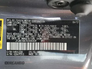 2013 Lexus RX 450h with VIN JTJBC1BA7D2440428, listed as a Copart auction lot 48404205 with 145,474 mi miles and Salvage Title. Bid and sale history available at DreamBid. Image 15.