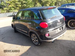 2014 FIAT 500L Trekking with VIN ZFBCFADH5EZ010661, listed as a IAAI auction lot 42861787 with 230,404 mi miles and . Bid and sale history available at DreamBid. Image 3.
