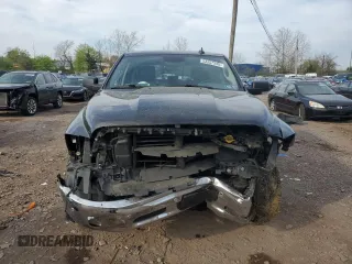 2017 Ram 1500 Big Horn with VIN 3C6RR7LT7HG505737, listed as a Copart auction lot 53357345 with 0 mi miles and Salvage Title. Bid and sale history available at carsss.com. Image 5.