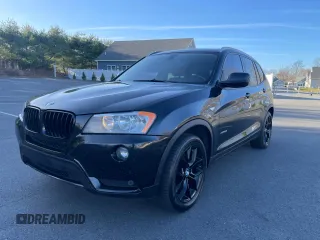 2013 BMW X3 xDrive28i with VIN 5UXWX9C57D0A31965, listed as a Copart auction lot 56250005 with 150,097 mi miles and Clean Title. Bid and sale history available at DreamBid. Image 2.