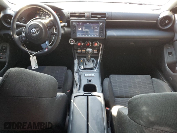 2022 Toyota 86 with VIN JF1ZNBC13N8754159, listed as a Copart auction lot 47421935 with 14,128 mi miles and Salvage Title. Bid and sale history available at DreamBid. Image 8.