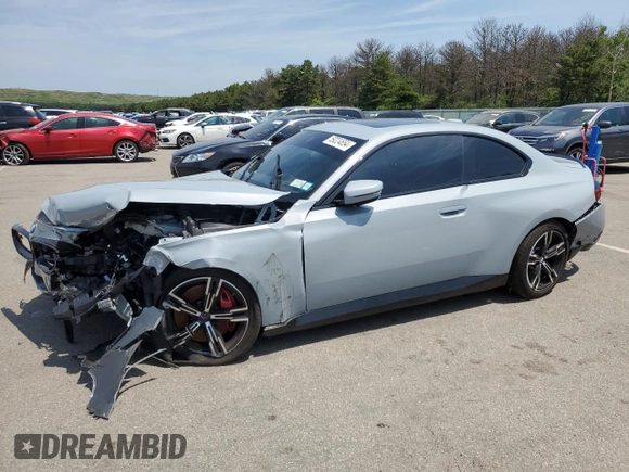 2024 BMW 2 Series 230i xDrive with VIN 3MW33CM0XR8E12183, listed as a Copart auction lot 59224654 with Not provided miles and Salvage title. Bid and sale history available at DreamBid. Image 1.