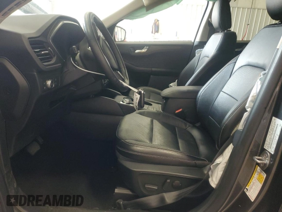 2020 Ford Escape Titanium Hybrid with VIN 1FMCU9DZ7LUA95938, listed as a Copart auction lot 58720595 with 49,963 mi miles and Salvage title. Bid and sale history available at DreamBid. Image 7.