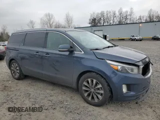 2016 Kia Sedona SX with VIN KNDMC5C10G6147873, listed as a Copart auction lot 43356985 with 133,356 mi miles and Salvage Title. Bid and sale history available at carsss.com. Image 4.