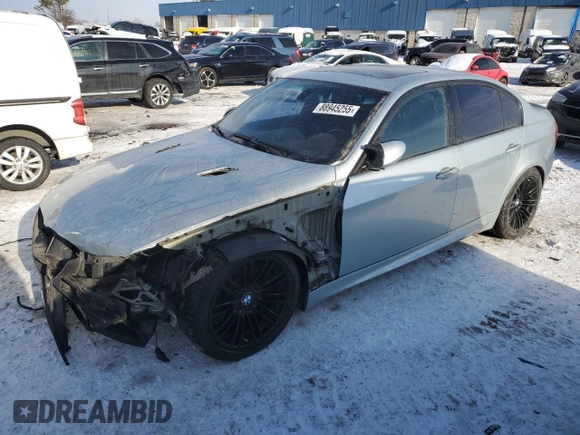 2008 BMW 3 Series M3 with VIN WBSVA93548E215872, listed as a Copart auction lot 88945255 with Not provided miles and Clean title. Bid and sale history available at DreamBid. Image 1.