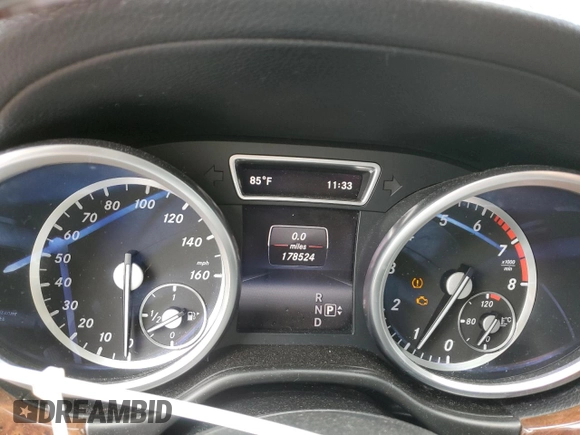 2014 Mercedes-Benz GL 450 with VIN 4JGDF7CE1EA323471, listed as a Copart auction lot 60475615 with 178,524 mi miles and Salvage title. Bid and sale history available at DreamBid. Image 9.